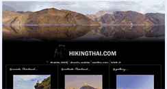Desktop Screenshot of hikingthai.com