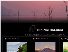 Tablet Screenshot of hikingthai.com
